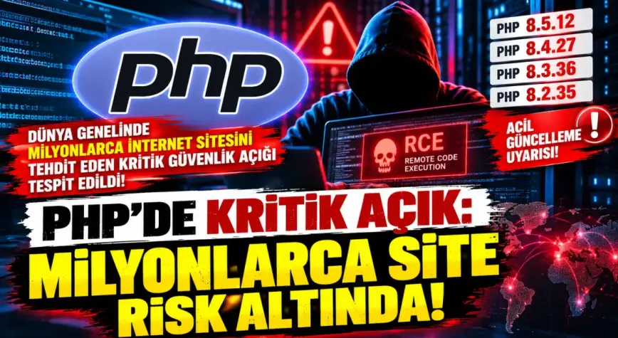 PHP'de iki kritik güvenlik açığı: Güncelleme uyarısı