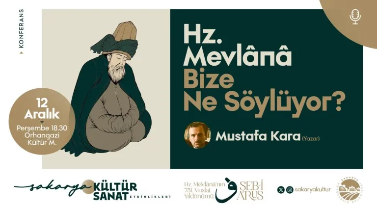 Prof. Dr. Mustafa Kara, Orhangazi’de Mevlana Konulu Konferans Verecek