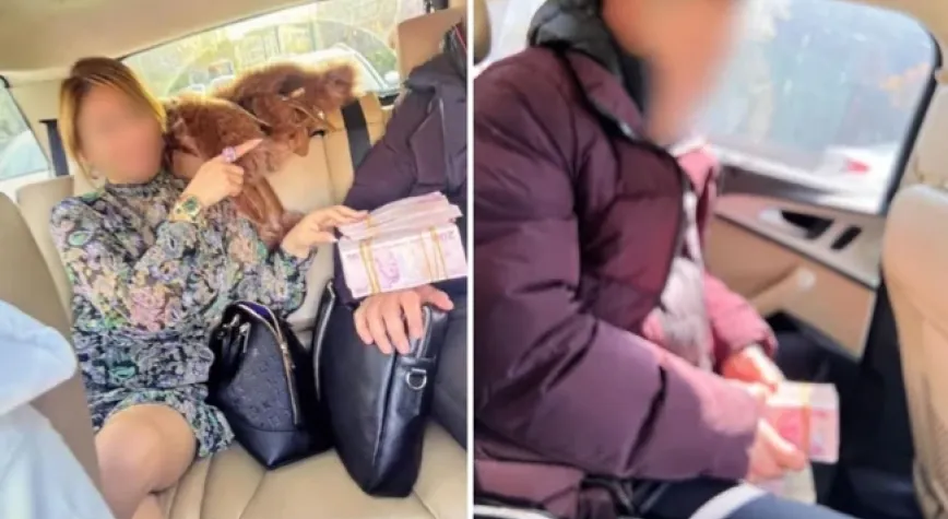 Rüşvet anının görüntüsü! Hakim de bunu yaparsa vay memleketin haline…