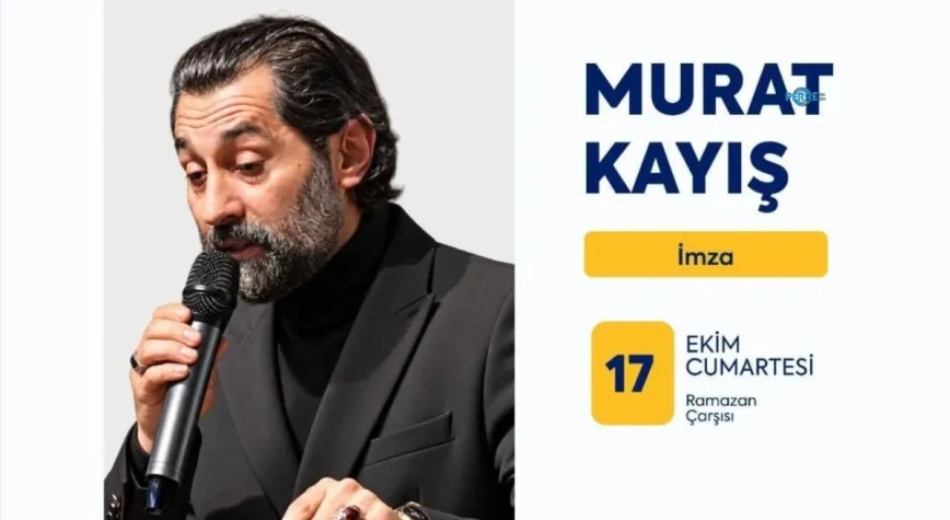 Şair ve yazar Murat Kayış, Kahta Kitap Günleri'nde okurlarıyla buluşacak