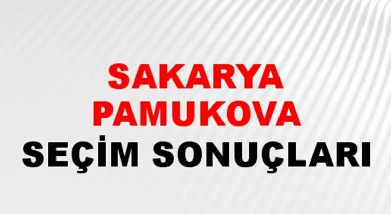 Sakarya Pamukova Yerel Seçim Sonuçları! 31 Mart 2024 Sakarya Pamukova Belediye Başkanlığı Seçim Sonuçları! Sakarya Pamukova'da kim kazandı, hangi parti?