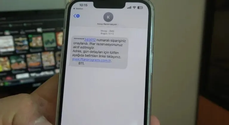 Sakın bu mesaja tıklamayın: Dolandırıcıların 'iftar rezervasyon' oyunu!