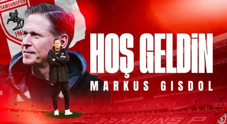 Samsunspor’un hocası Markus Gisdol oldu
