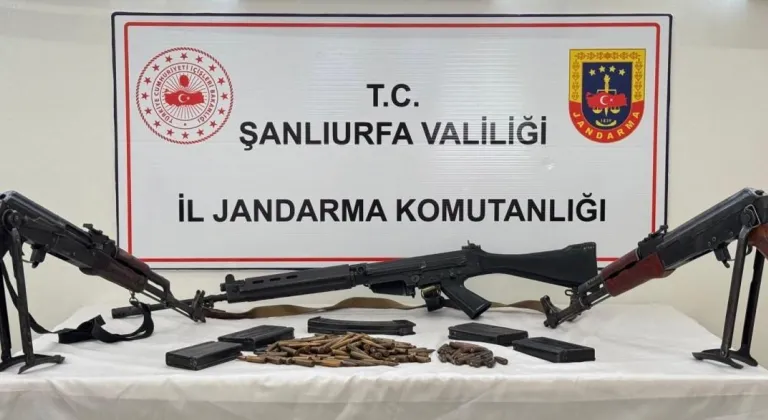 Şanlıurfa’da silah kaçakçılığı operasyonu: 3 gözaltı