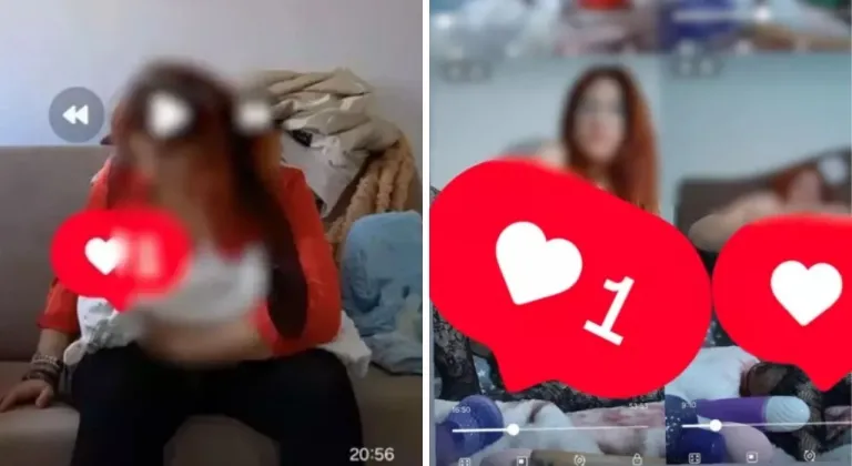 Senin gibi anne olmaz olsun! Bebeğiyle müstehcen video çekip, para istedi