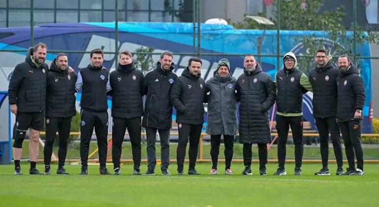 Shakhtar Donetsk, Kasımpaşa tesislerinde Konferans Ligi maçına hazırlandı