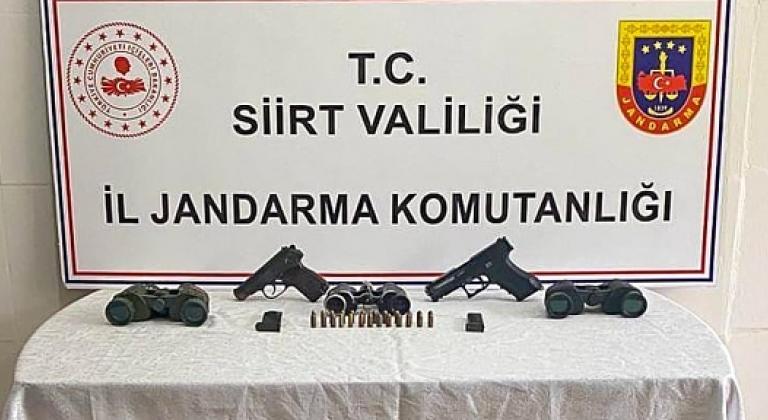 Siirt’te silah ve mühimmat kaçakçısı yakalandı
