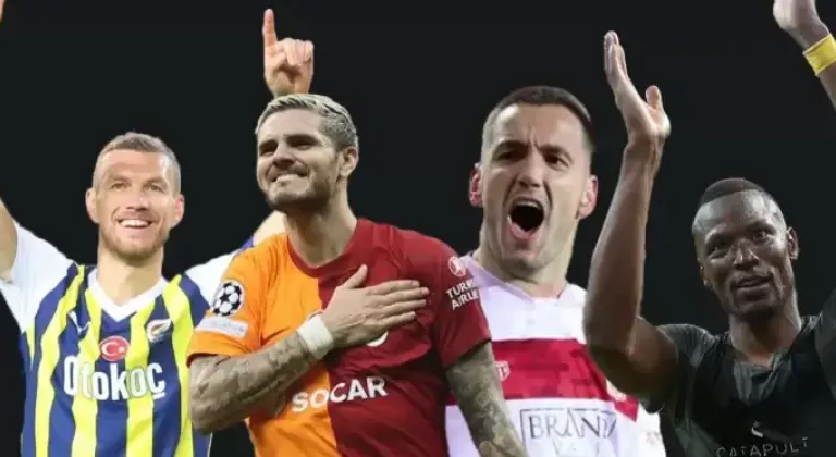 Süper Lig'de gol krallığı yarışı alev aldı! Liderliği ele geçirdi, Inter detayı...