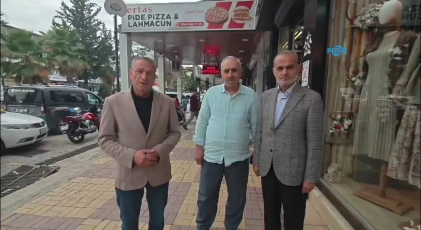 Tahsin Çatan ve Mehmet Çatan’dan yağıştan etkilenen esnafa ziyaret  - Videolu Haber