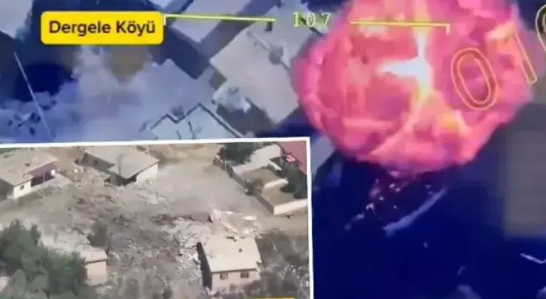 Teröristler mühimmat depolarını havaya uçurdu