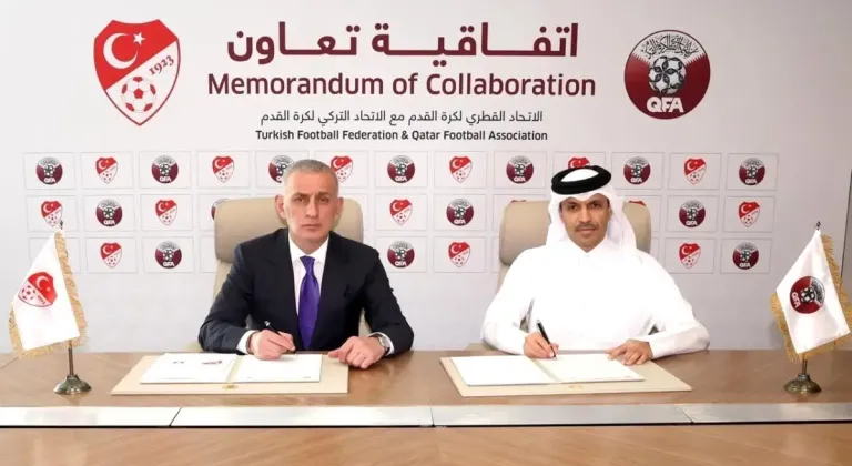 TFF ve Katar Federasyonu’ndan İş Birliği Anlaşması