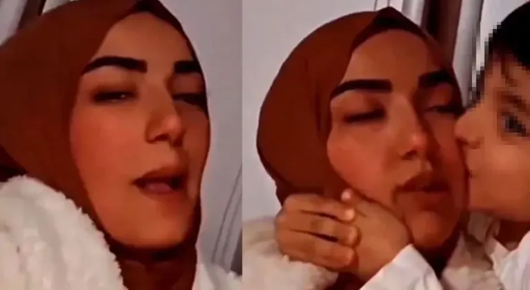 TikTok’ta çocuğu dudağından öpmüştü: Gözaltında!