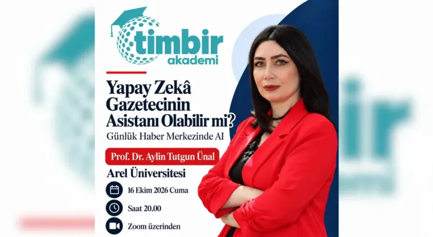 TİMBİR Akademi’de “Yapay Zeka Gazetecinin Asistanı Olabilir mi?” eğitimi