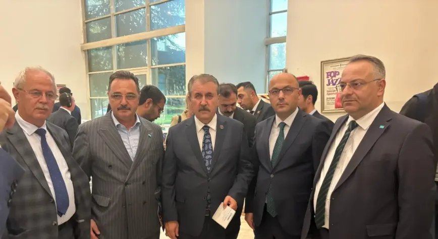 TİMBİR heyeti BBP Genel Başkanı Destici ile bir araya geldi