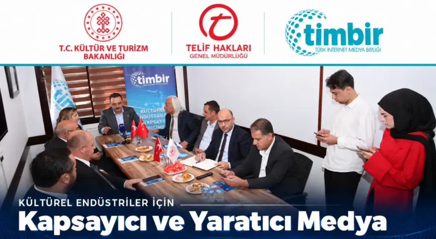 TİMBİR, kültürel endüstri için medya projesini basın lansmanıyla tanıttı