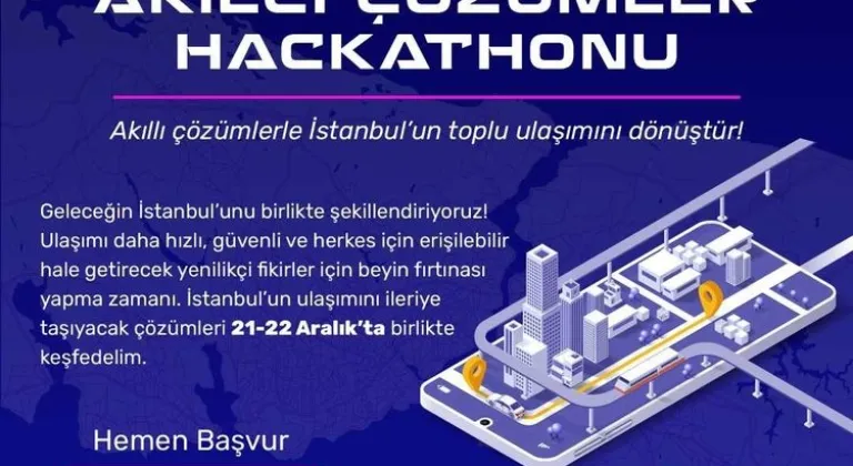 Toplu Ulaşımda Akılcı Çözümler Hackathon'una Başvurular Başladı