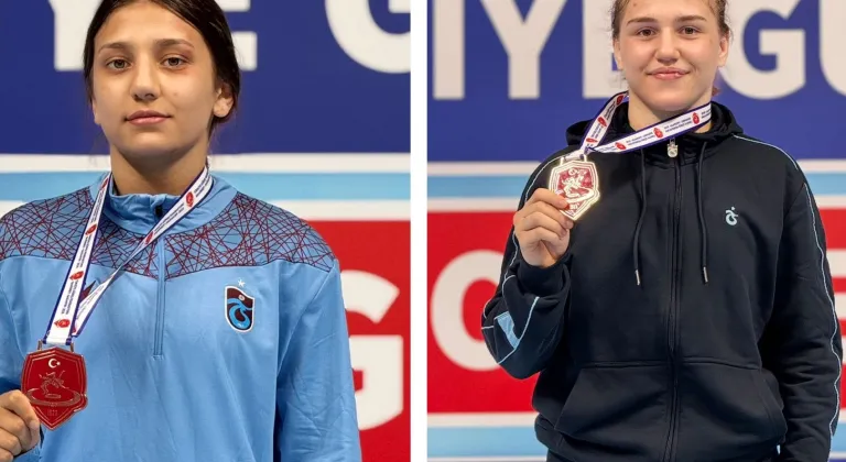 Trabzon Büyükşehir sporcularından madalya yağmuru