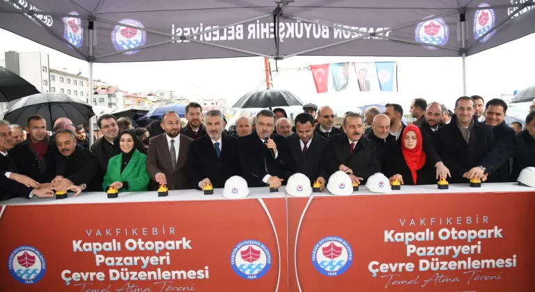Trabzon Vakfıkebir’e modern pazaryeri ve otopark