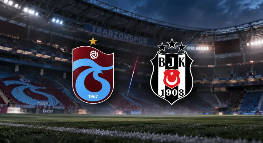 Trabzonspor derbide Beşiktaş’ı devirdi: Papara Park’ta 2-0’lık zafer