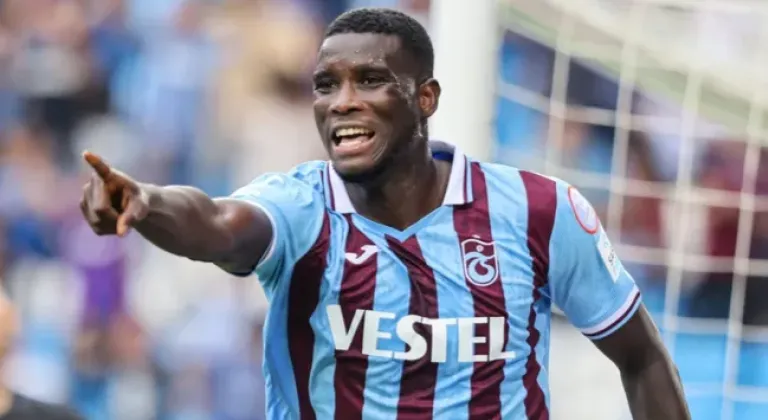 Trabzonspor'da Paul Onuachu kararı