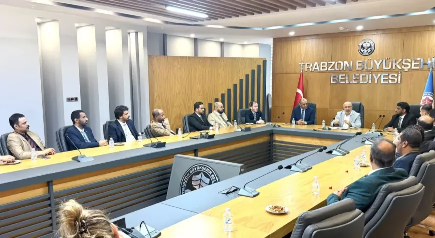Trabzon'un vizyon projeleri Umman heyetine tanıtıldı