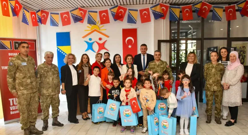 Türkiye'den Bosna Hersek'teki çocuklara destek