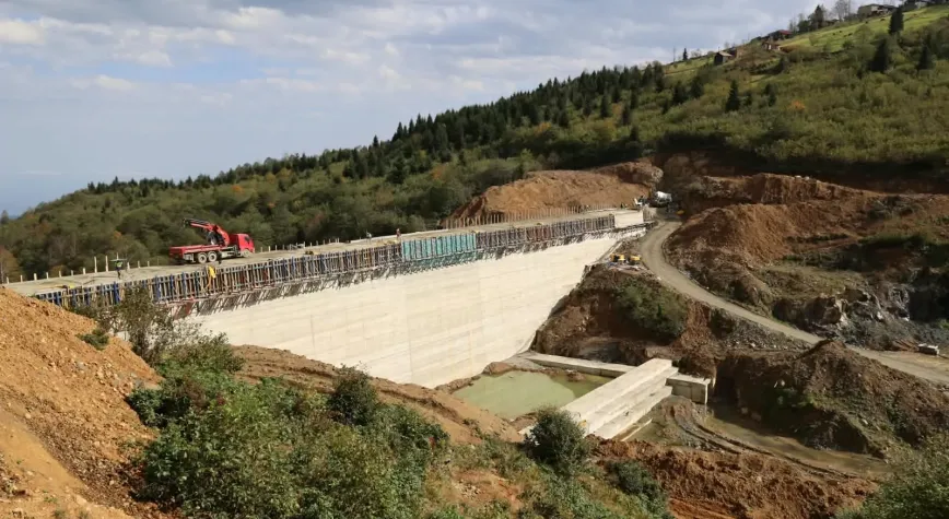Uçarsu Göleti Trabzon’un su ihtiyacına nefes olacak