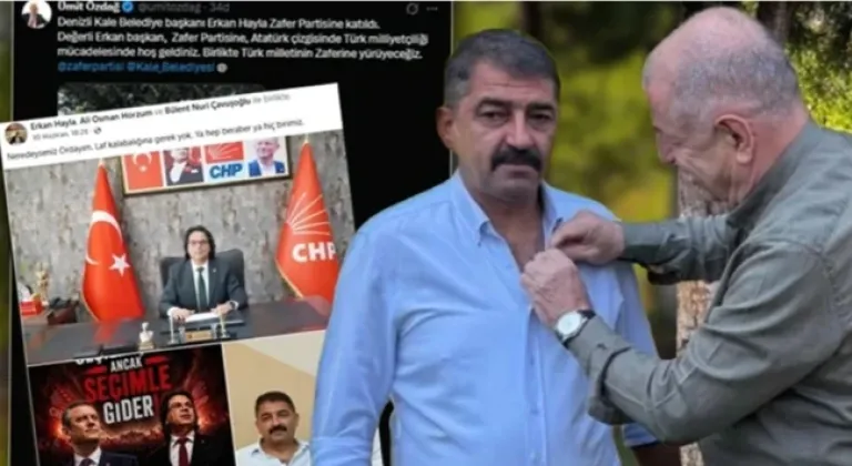 Ümit Özdağ rozet taktı, CHP'li başkan transferi jet hızında yalanladı: "Ben partimdeyim"