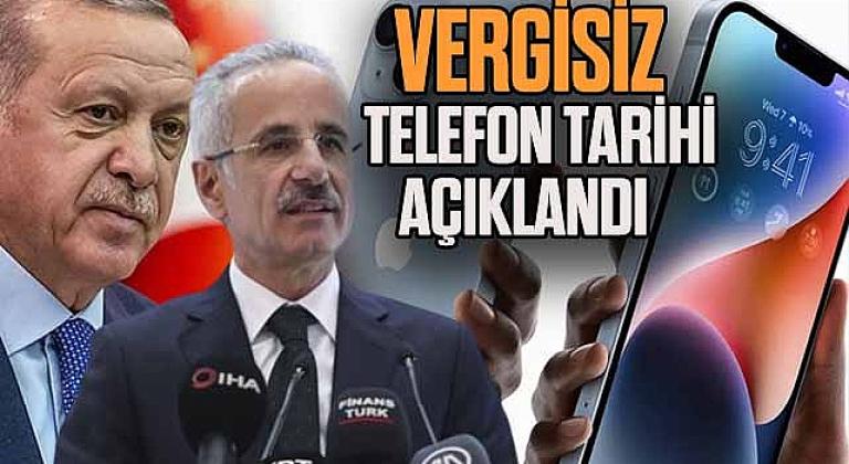 Üniversitelilere vergisiz telefon başvuru tarihinin ne zaman olduğu açıklandı