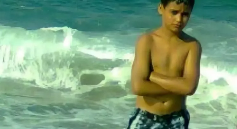 Ünlü rap şarkıcısının çocukluk fotoğrafı ortaya çıktı