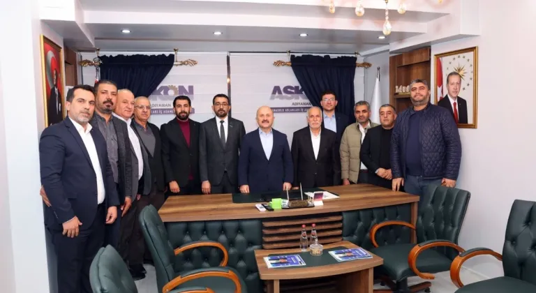 Vali Varol’dan ASKON Adıyaman şubesine ziyaret 
