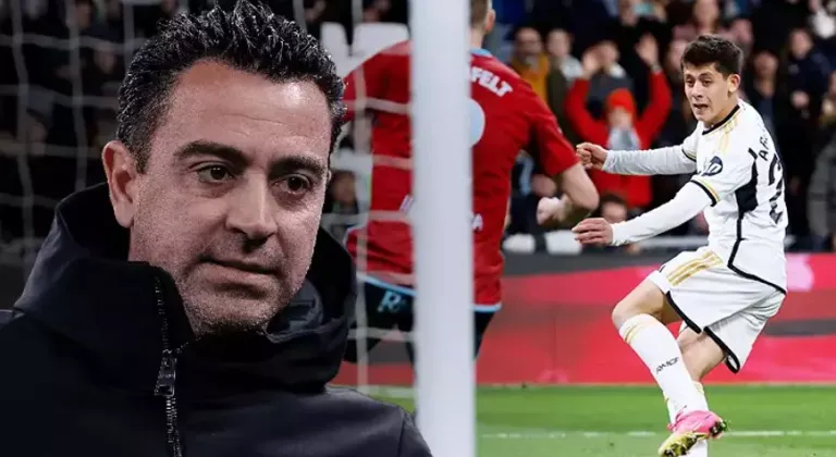 Xavi'den Arda Güler üzüntüsü: ''Dünya yıldızı olur''