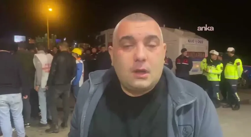 Soma'dan Ankara'ya Yürüyen Madenciler Biber Gazı Müdahalesine Tepki Gösterdi