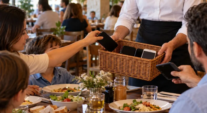 Restoranlarda telefon yasağı başladı: Masaya koyulmasını bile istemiyorlar