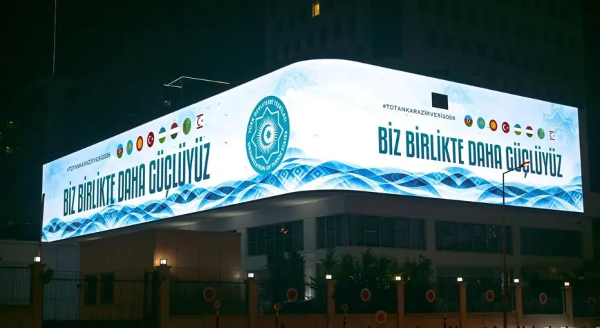 Türk Devletleri Teşkilatı 13. Zirvesi'ne özel görsel iletişim çalışması