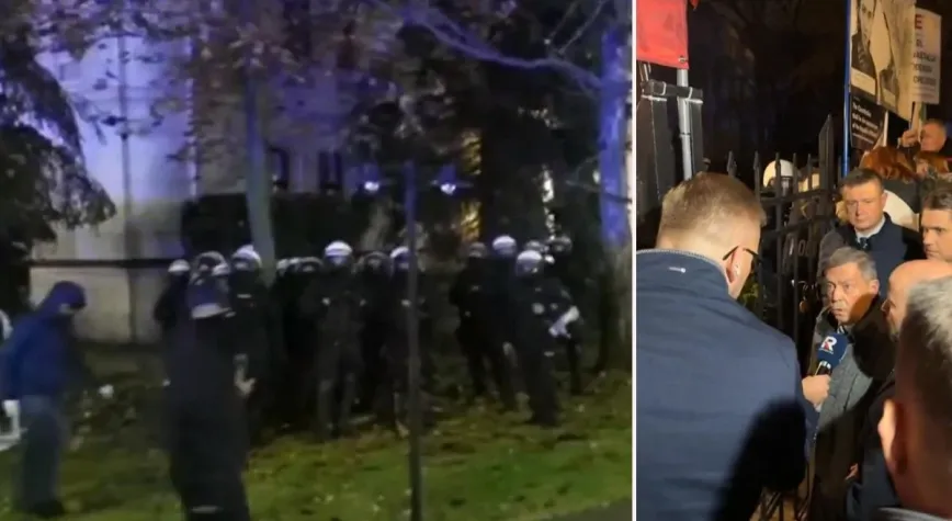 Polonya'da yargı krizi! Anayasa Mahkemesi polis ablukasında: Cumhurbaşkanı apar topar ülkeye dönme kararı aldı