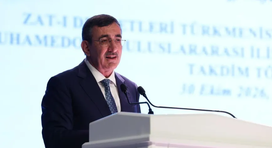 Cumhurbaşkanı Yardımcısı Yılmaz'dan Türkmenistan mesajı: Bölgesinin parlayan yıldızı haline geldi