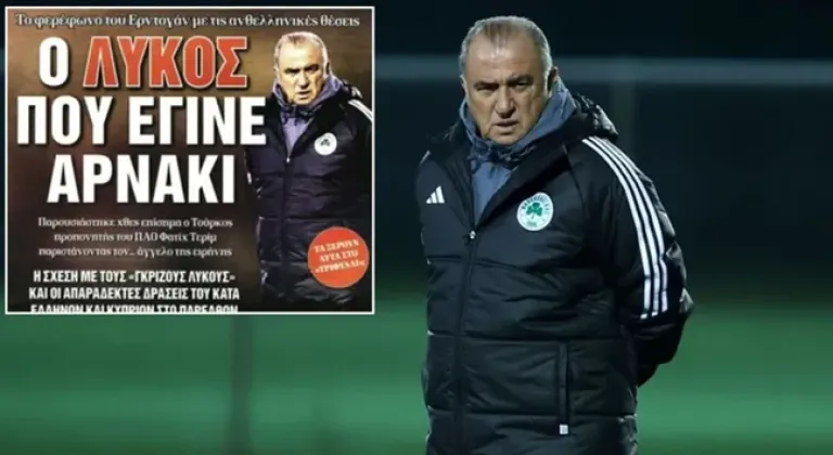 Yunan basınında Fatih Terim için skandal manşet!