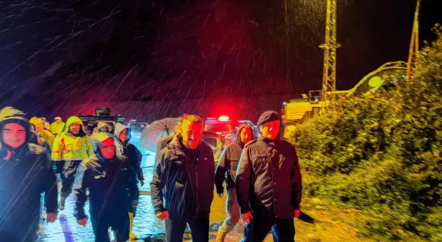 Zonguldak Valisi Hacıbektaşoğlu,  yağışların ardından sahadaki çalışmaları inceledi