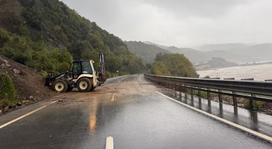Zonguldak’ta sağanak: Bini aşkın personel sahada