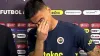 Fenerbahçe'nin yıldızı maç sonunda röportajı terk etti!